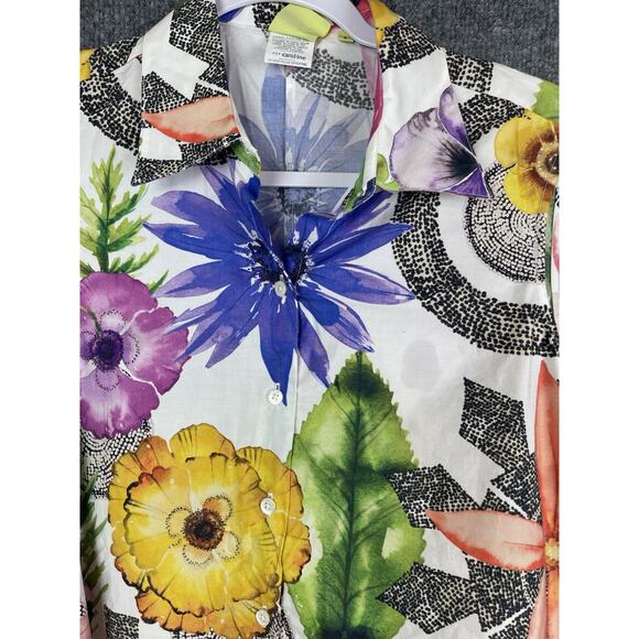 Craig Taylor Sun Dress Caroline Bright Floral Print Sleeveless Women's Small - Picture 6 of 16